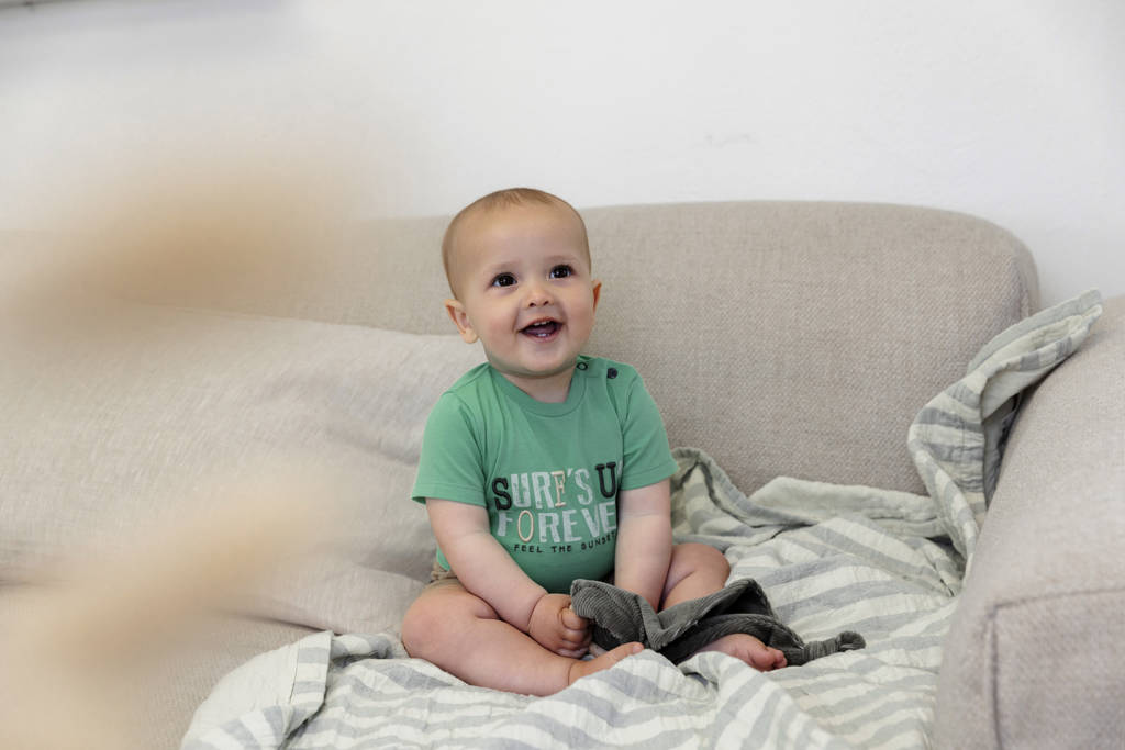 Dirkje T-shirt T-shirt ss met tekst groen