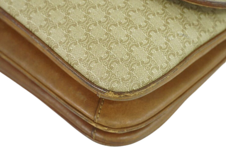 Celine Vintage Celine Crossbody Bag Beige