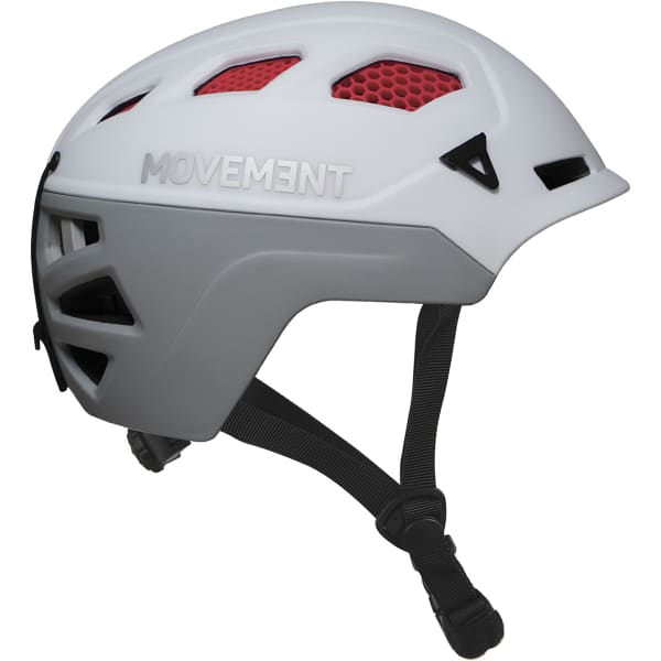 Casque ski de randonnée MOVEMENT 3TECH ALPI HONEYCOMB W WHITE/GREY/CARMIN