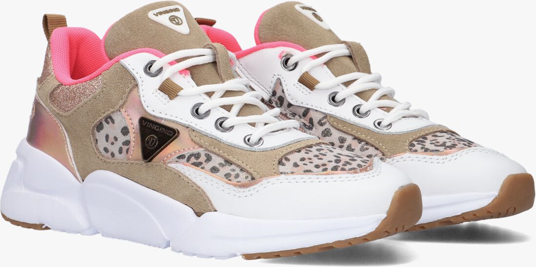 VINGINO beige vingino lage sneakers beau