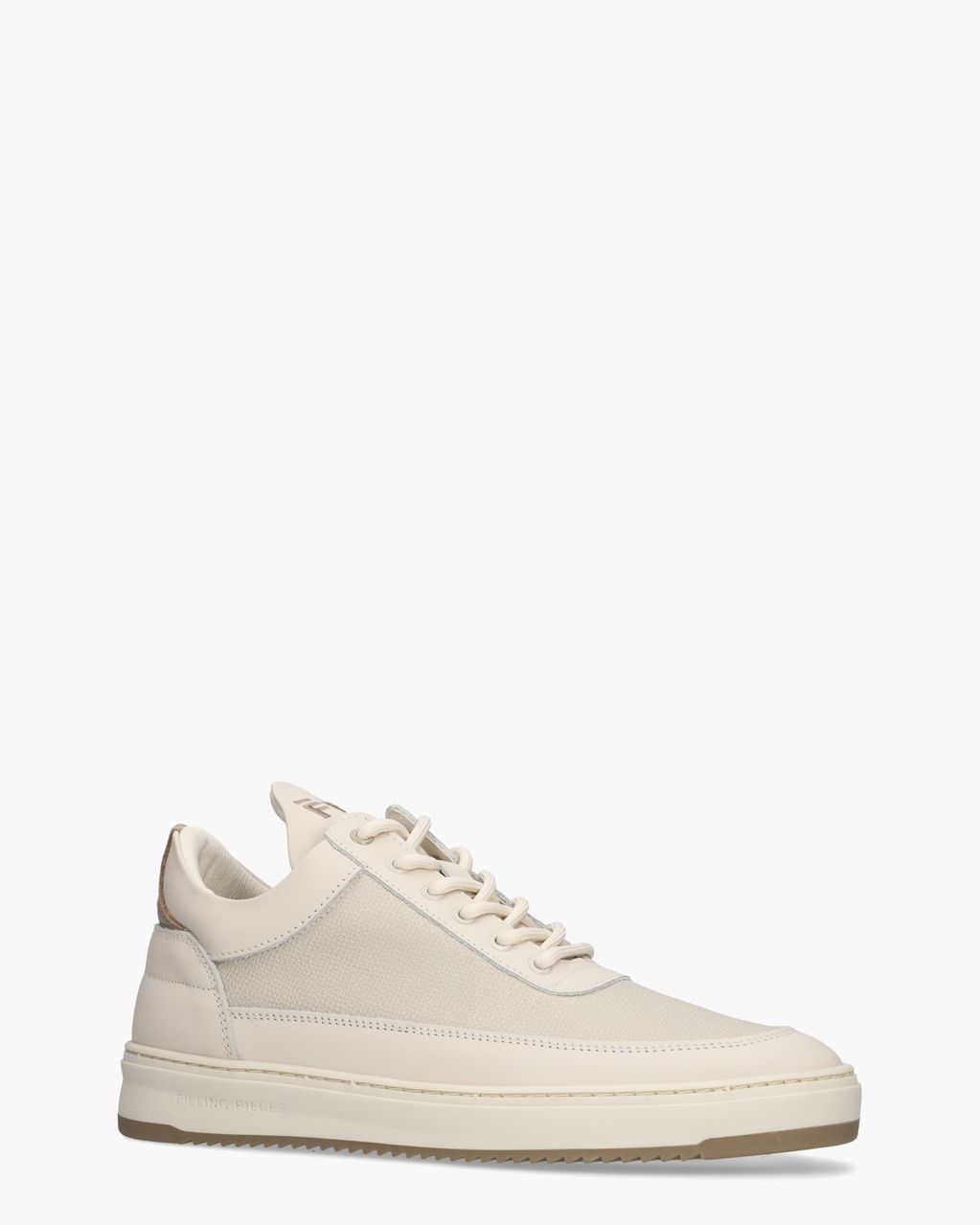 Filling Pieces Low Top Tech Crumbs Off-White/Taupe Herensneakers
