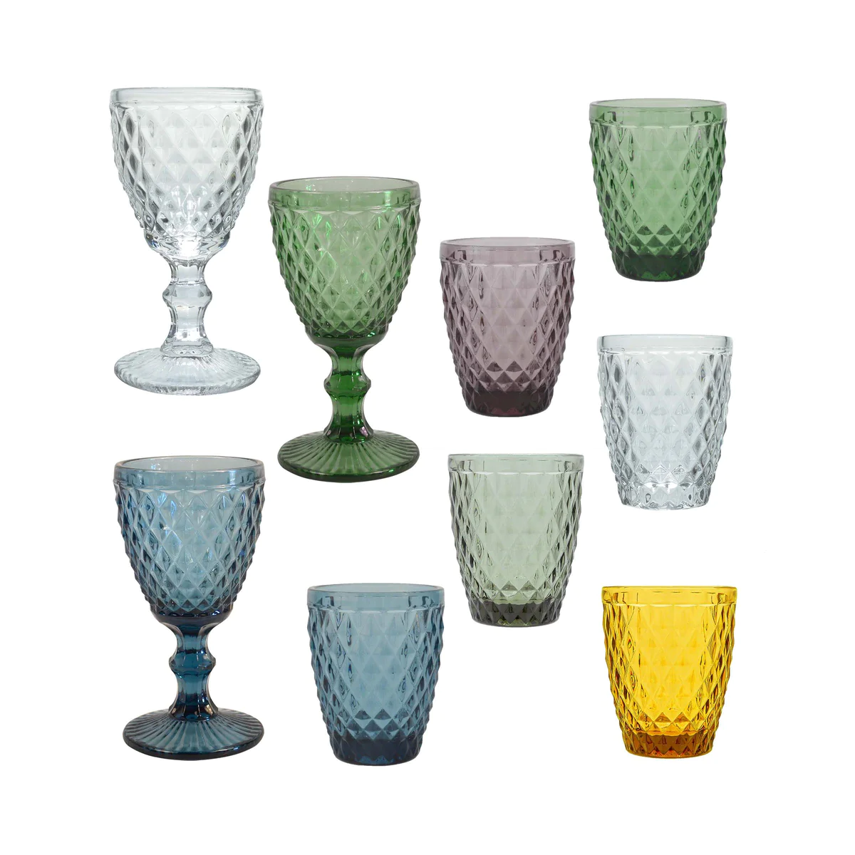 Diamond Ambre - 6 gobelets 22 cl Médard de Noblat