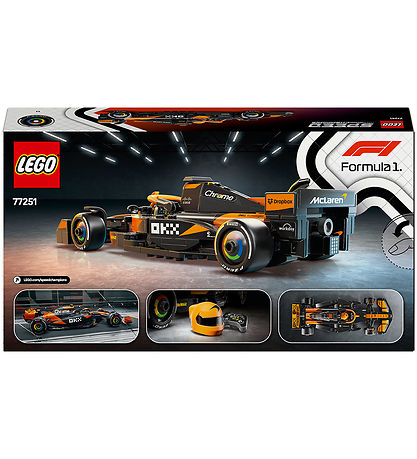 LEGO® Speed Champions - McLaren F1® Team MCL38 Rennwagen 77251 -