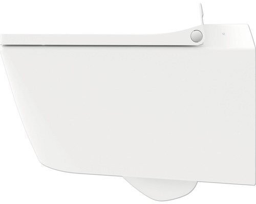 DURAVIT wandcloset Viu, diepe spoeling, open rand, glanzend wit met coating, zonder toiletzitting 25110900001