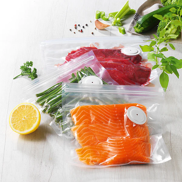 20 sacs réutilisables pour pompe à vide KC.MINIVAC35L Kitchen Chef Pro