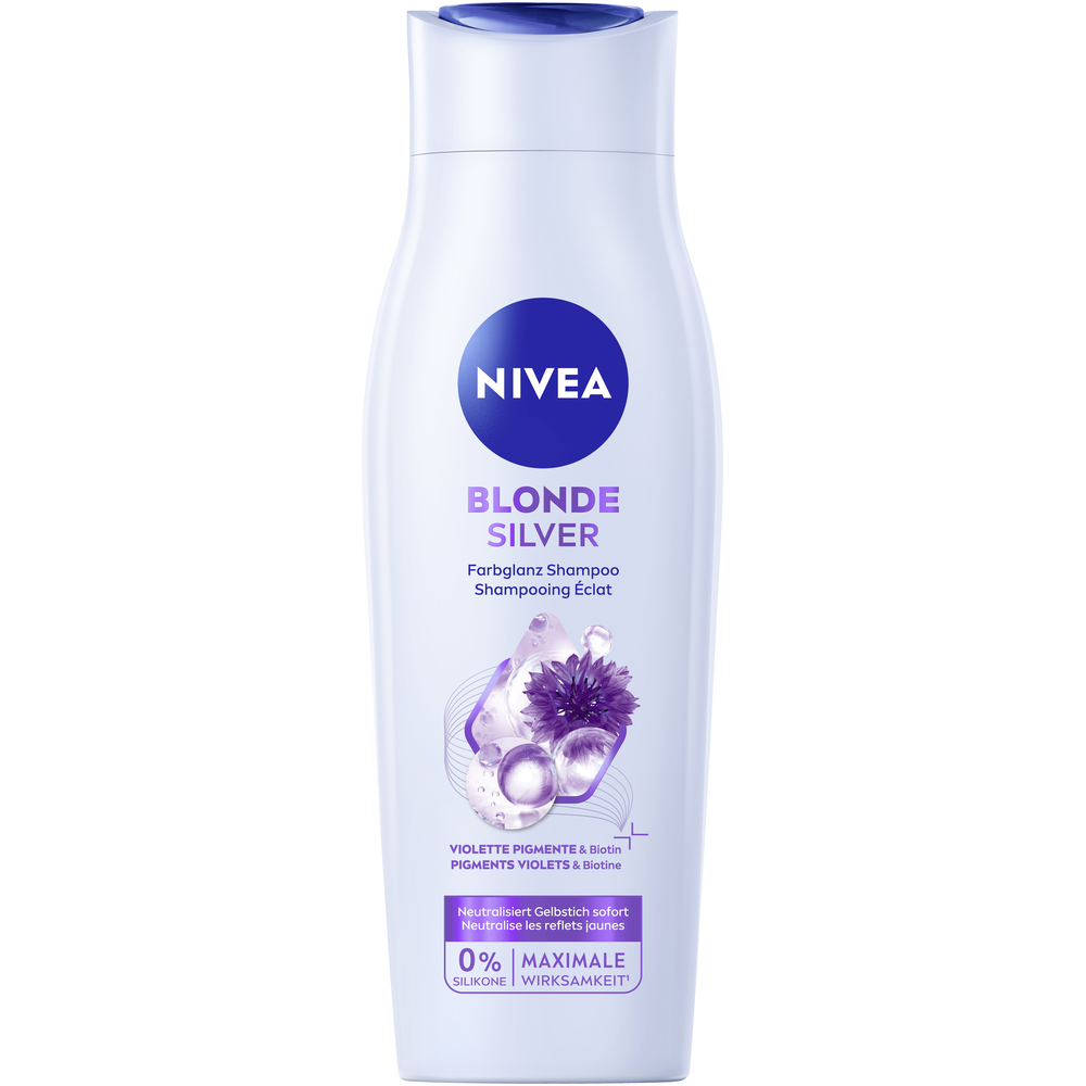 Nivea Shampoo<br>250 ml, Flasche, Blond Silver