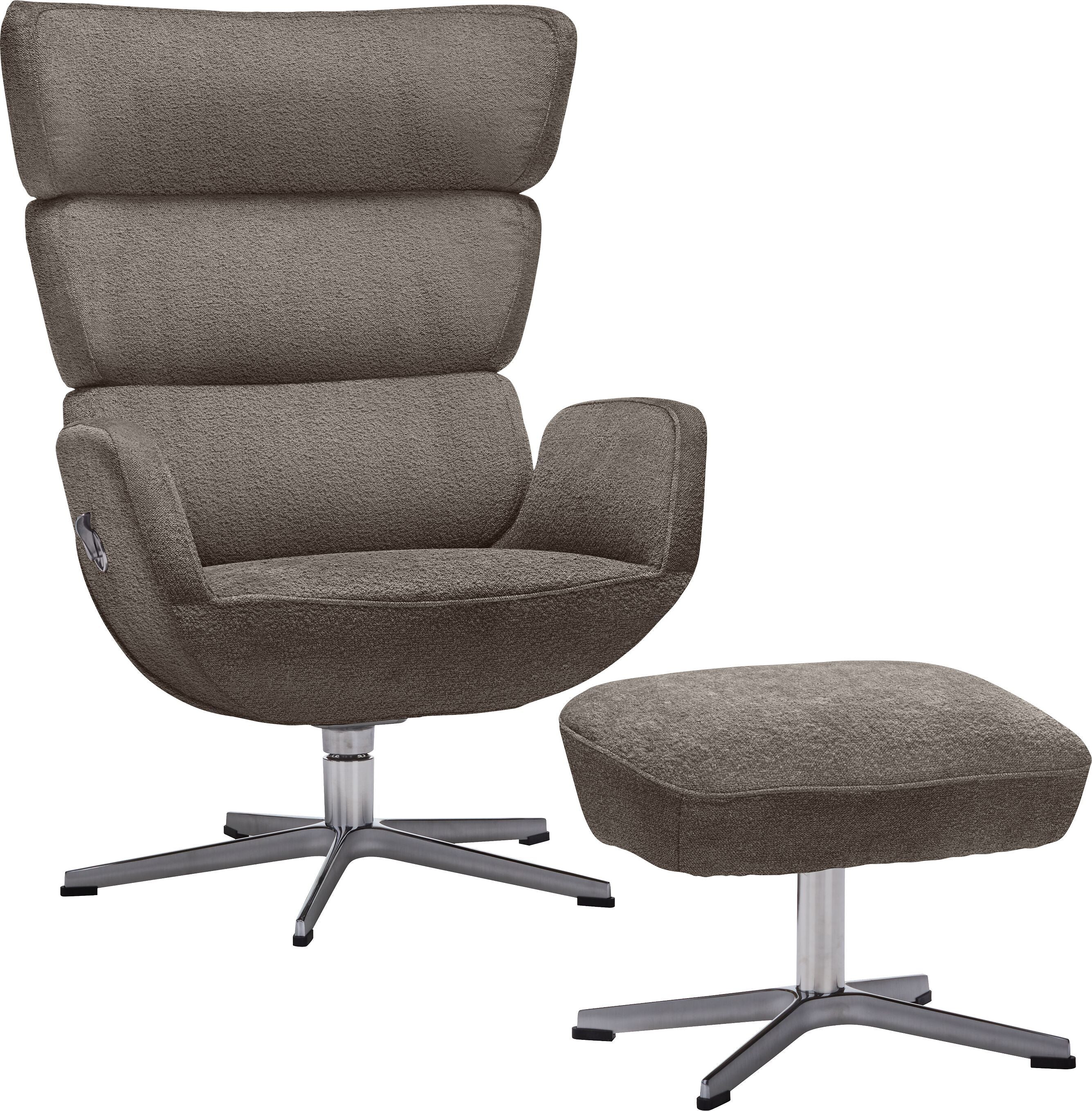 MALEA Sessel - Grau / B: 77.0 cm x T: 75.0 cm x H: 105.0 cm