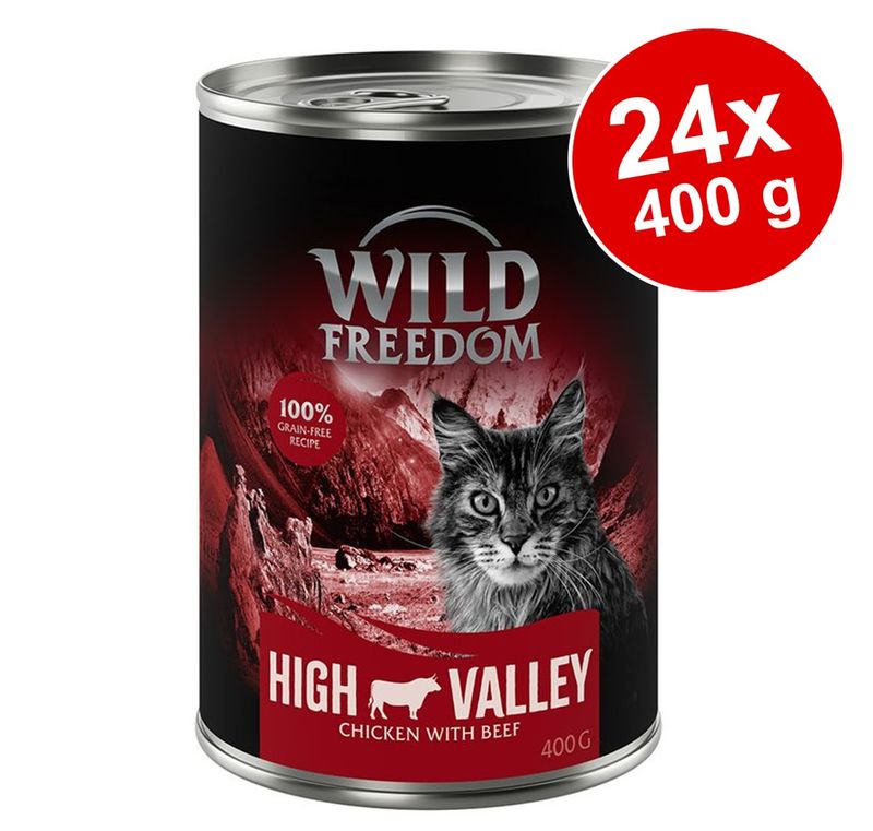 Lot Wild Freedom Adult 24 x 400 g