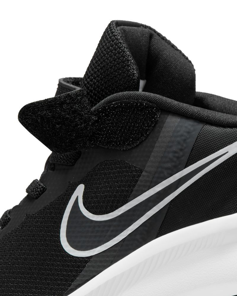 Chaussures de running Nike Star Runner 3 Noir & Blanc pour enfant