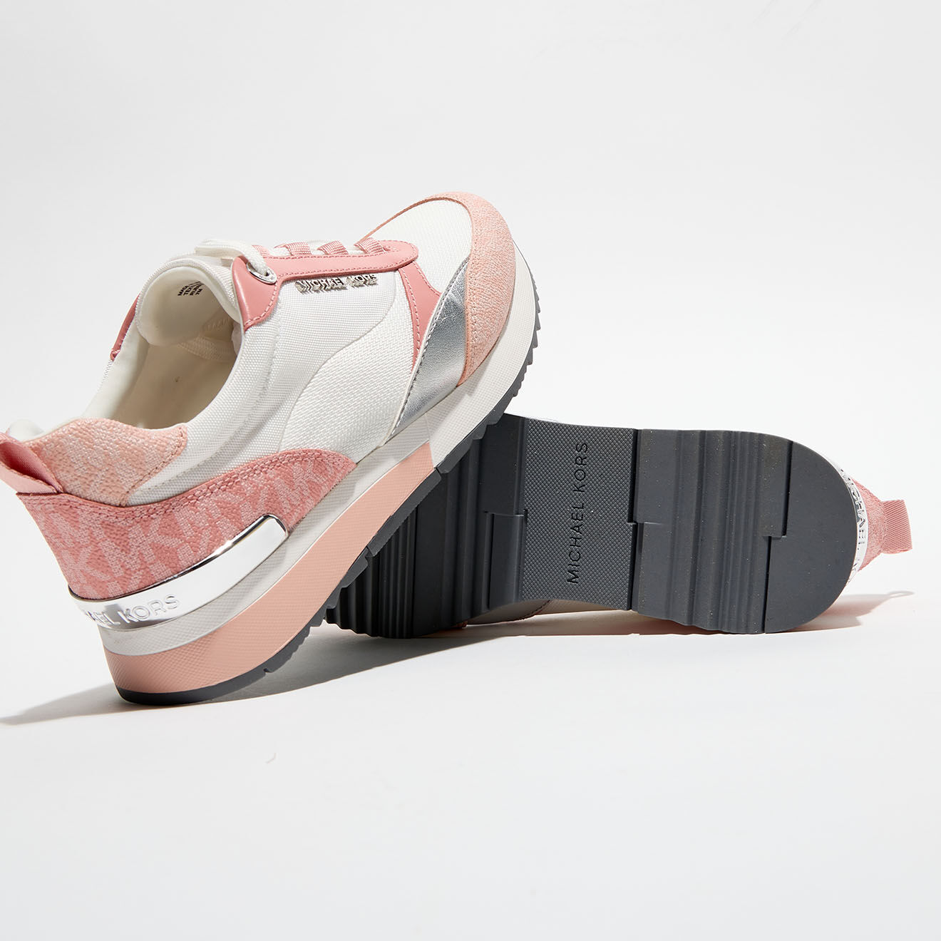 Michael Kors Chaussures Baskets Allie roses
