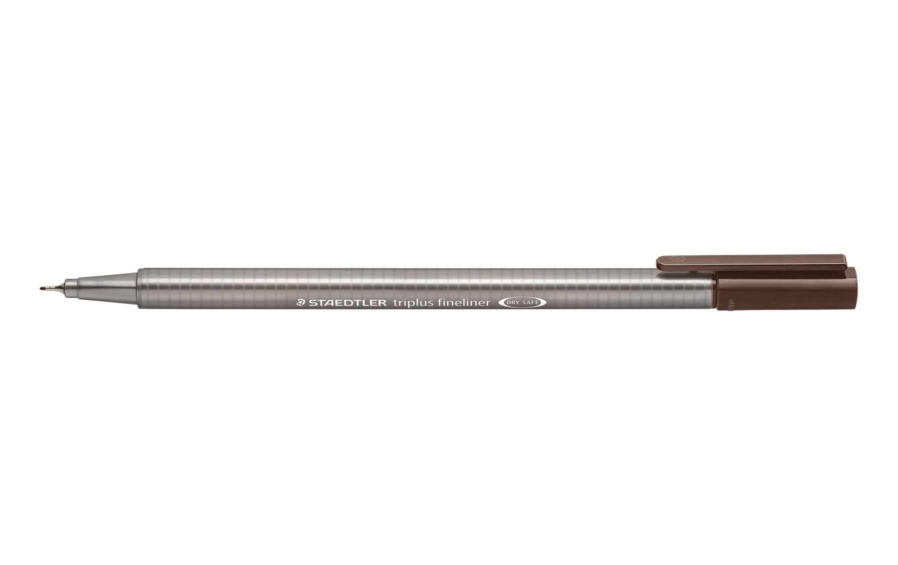 Fineliner Triplus 334 0.3 mm, SepiaFeiner Schreiber von Staedtler