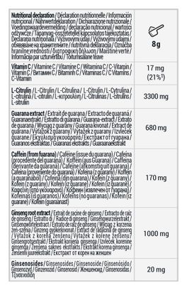 Boisson énergétique Decathlon Nutrition Pre-Workout Edition limitée Cerise/Limonade - 240g