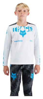 Maillot Manches Longues Enfant Fox Ranger Digi Image Junior Blanc