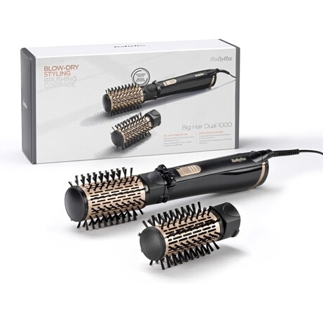 Brosse coiffante Babyliss AS962E - Brosse soufflante Big Hair Dual 1000