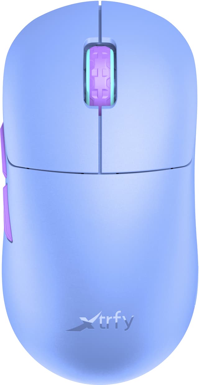 Xtrfy M8 trådløs gaming mus (frosty purple)