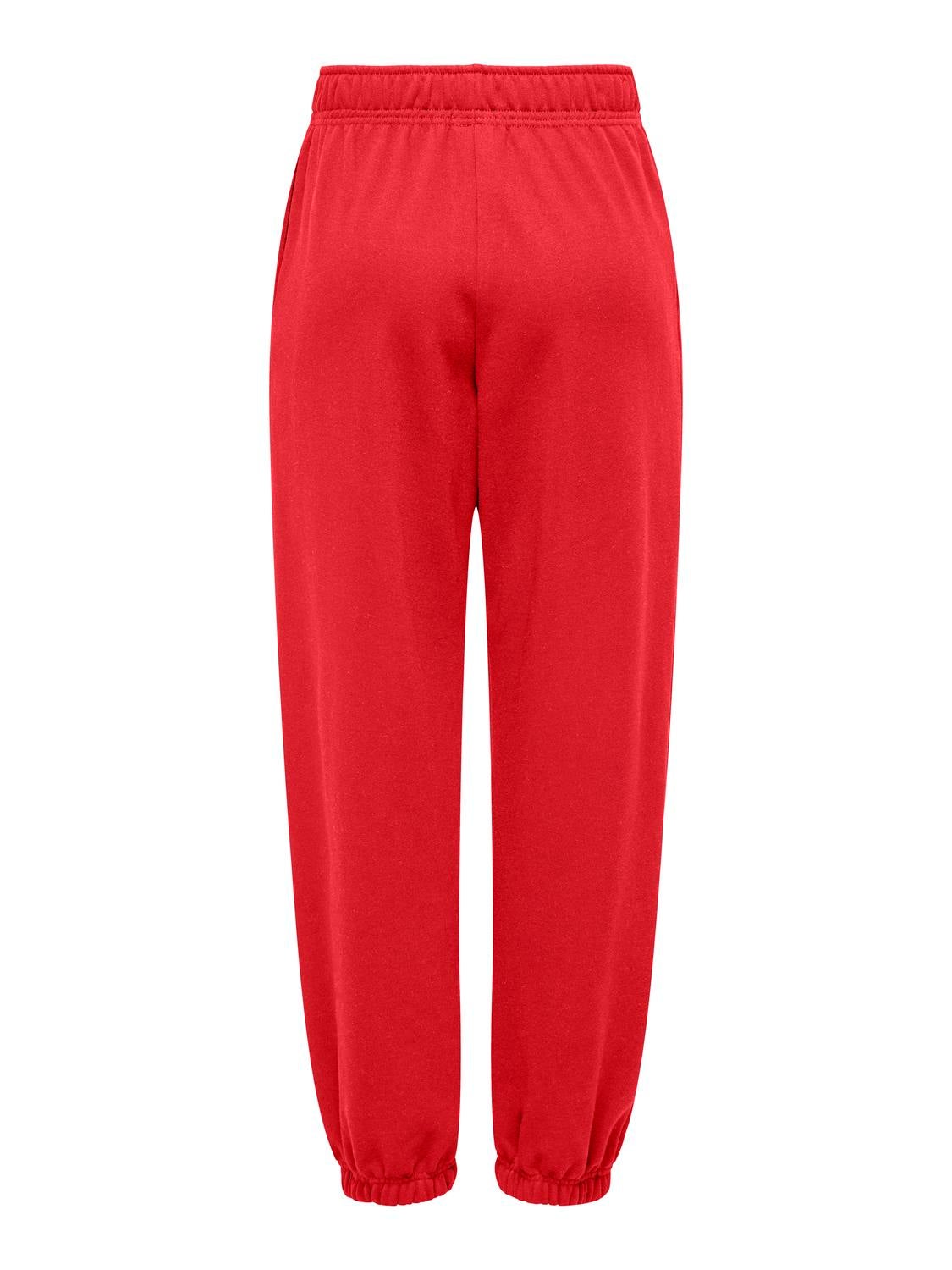 ONLDEBORAH Mittlere Taille Normal geschnitten Jogginghose Mars Red