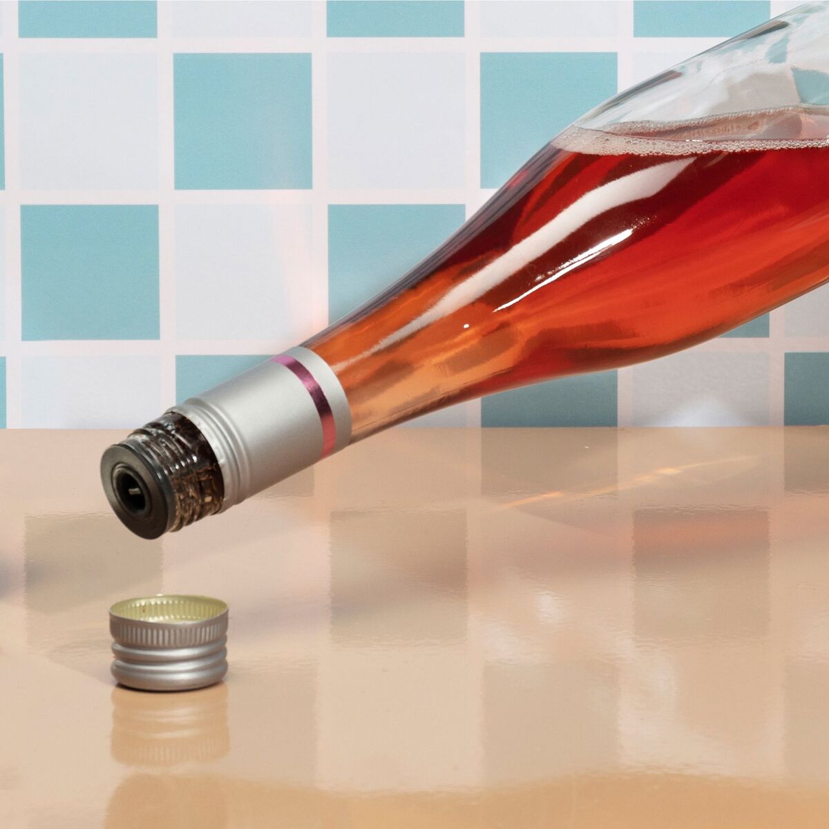 Vakuumforsegler for vin + 6 stoppers