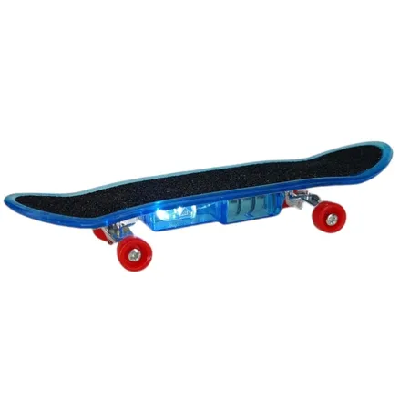 Fun Trading Fingerboard Skateboard mit LED Licht, 1 Stück, 2-fach sortiert