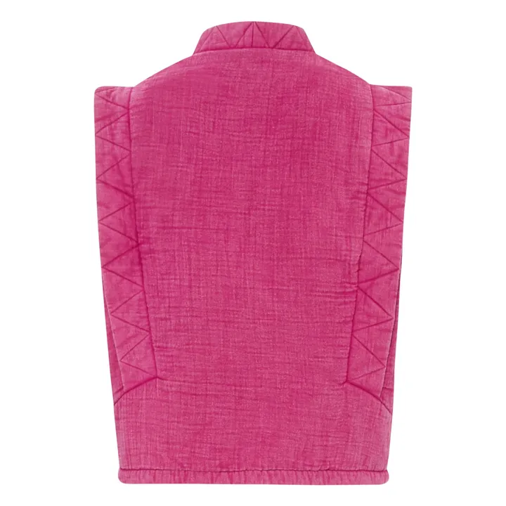 Marlot Paris Veste Sans Manches Siska - Collection Femme | Rose Berry