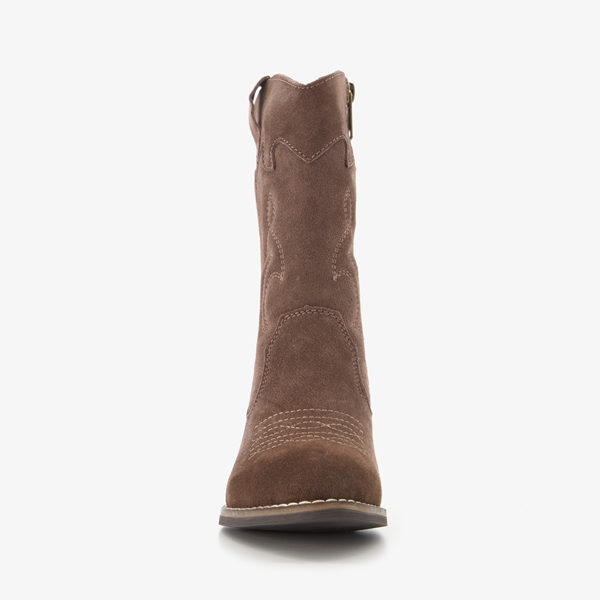 TwoDay suede meisjes western laarzen