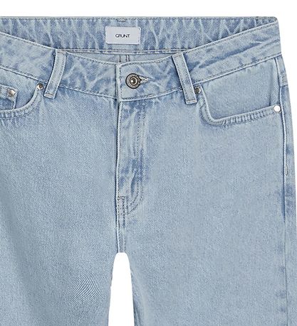 Grønt Jeans - Hamon Acid - Light Blue