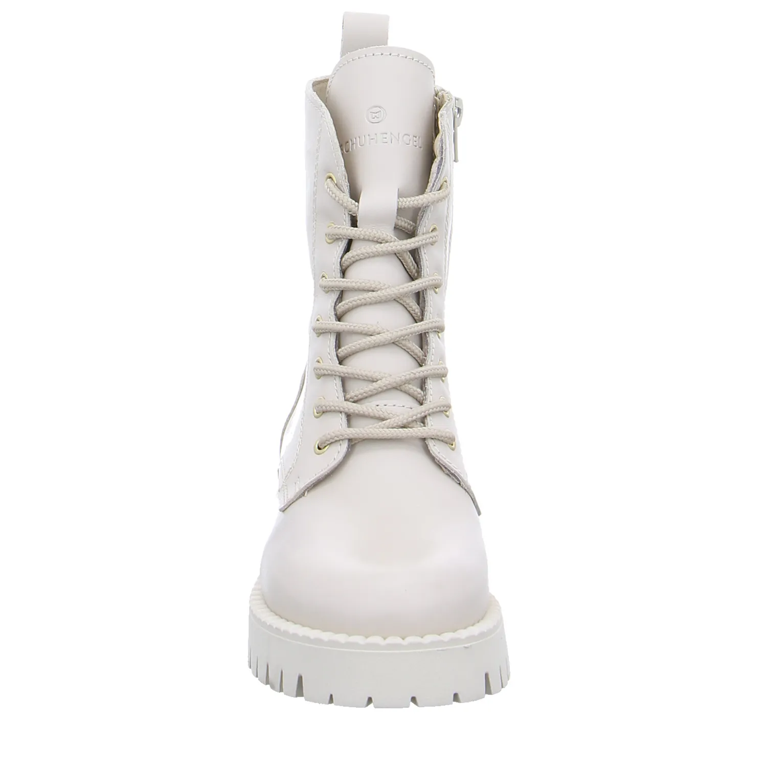 SCHUHENGEL Boot Beige Leder