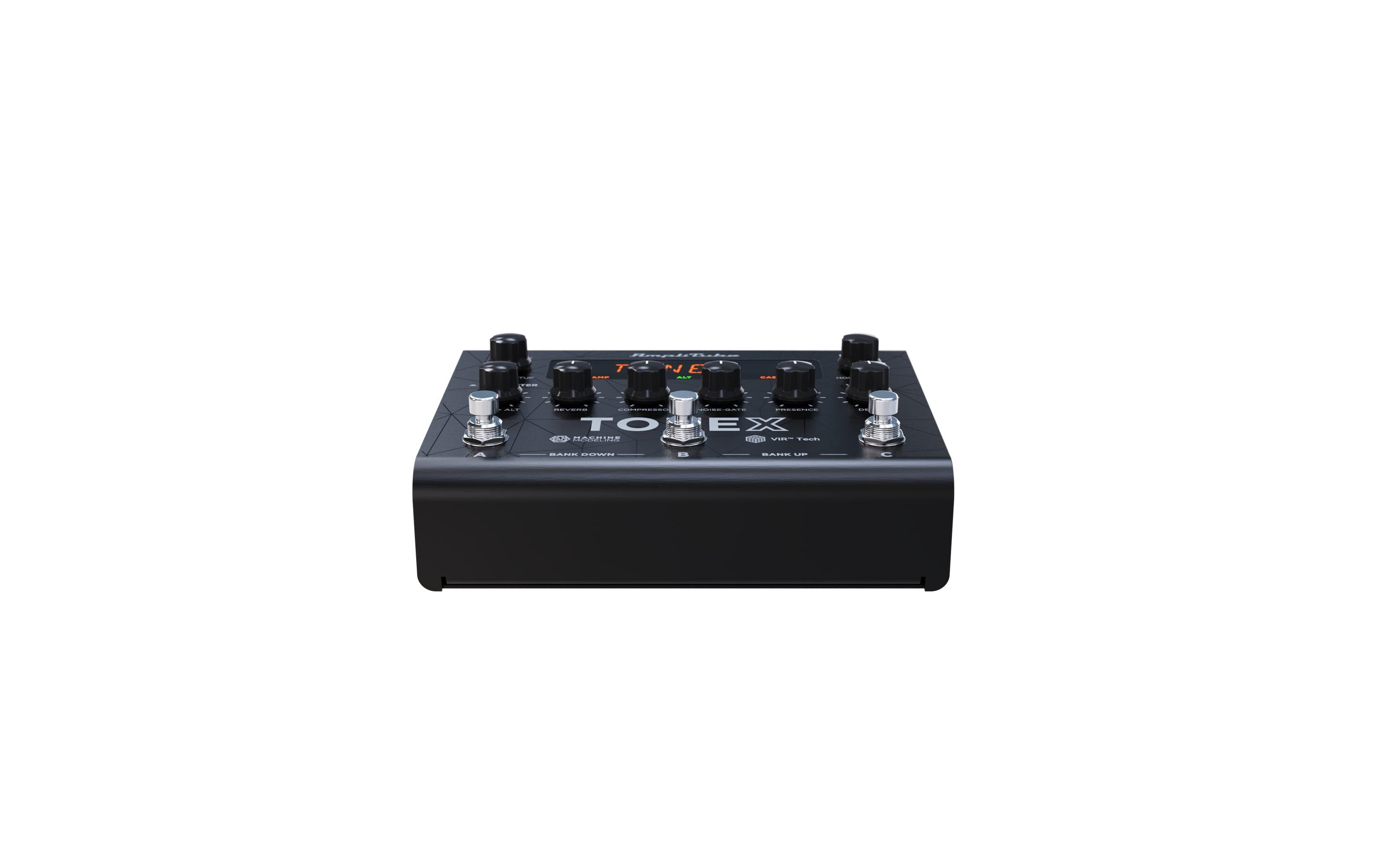 Pedal ToneX<br>KI-maschinenmodellierte Töne live auf der Bühne