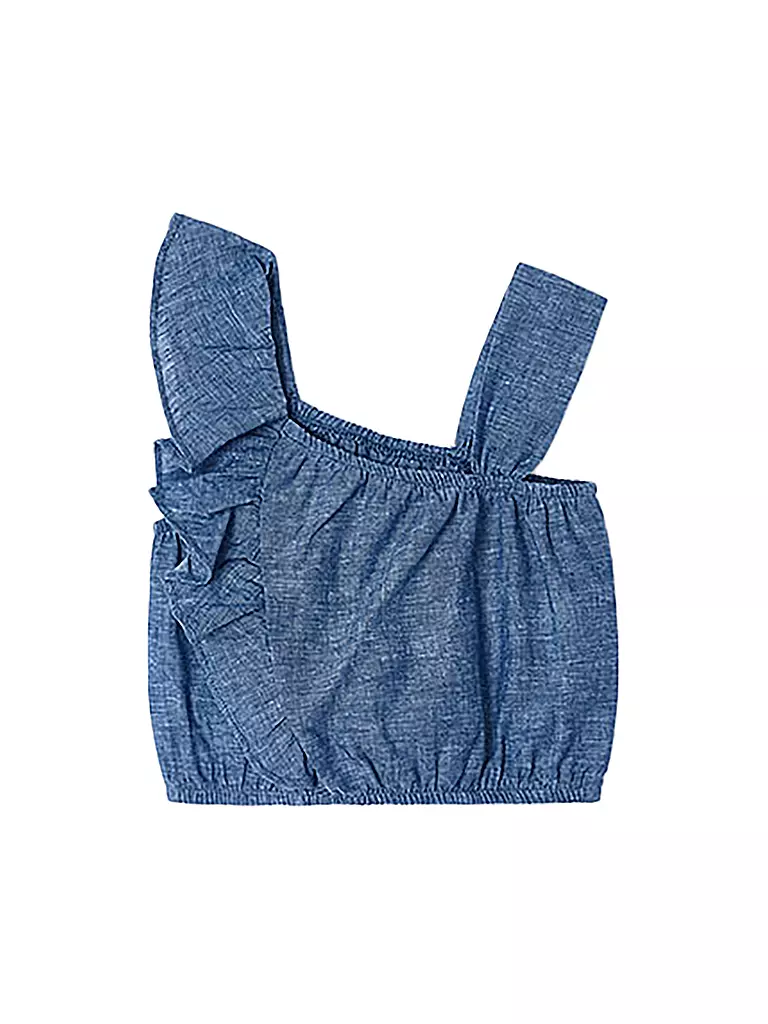 MAYORAL Mädchen Bluse blau