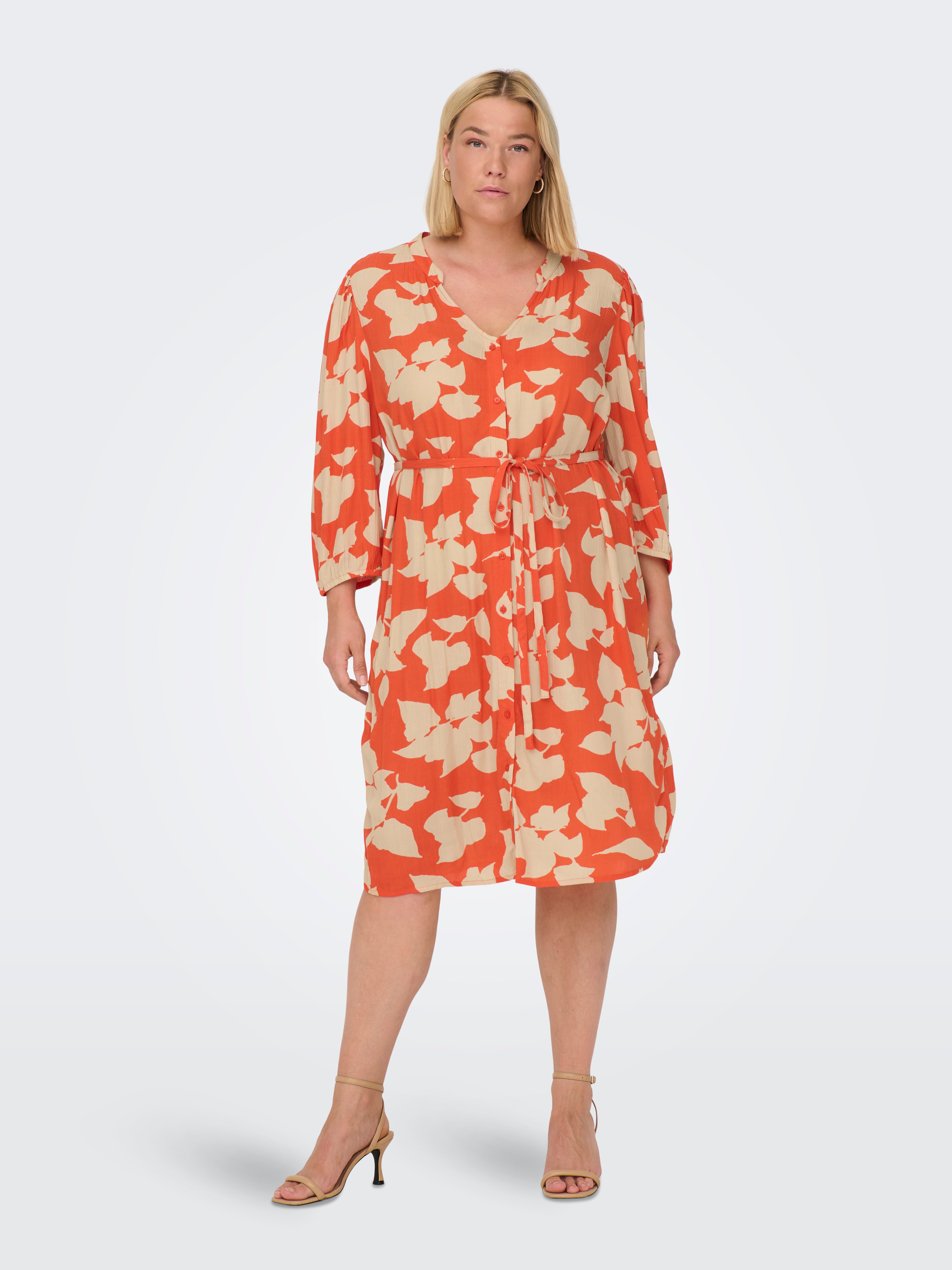 CAREMERSON Midikleid Tigerlily