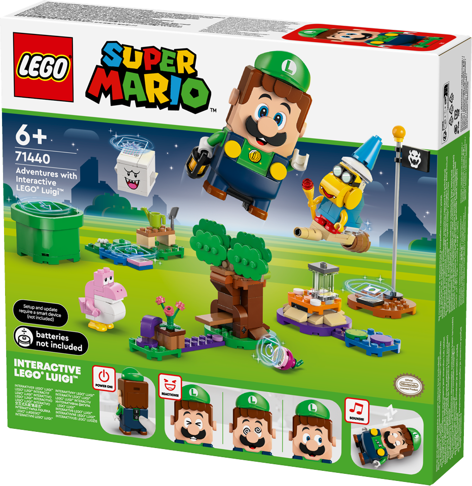 LEGO - Super Mario - Eventyr med interaktiv LEGO® Luigi™ (71440)
