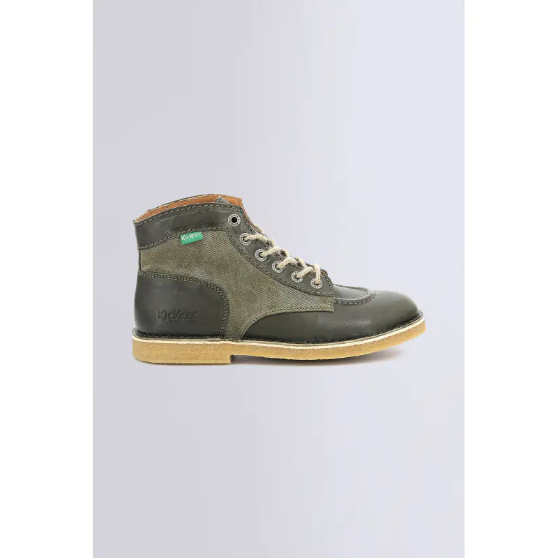KICK LEGEND KAKI BOTTINES Cuir Homme