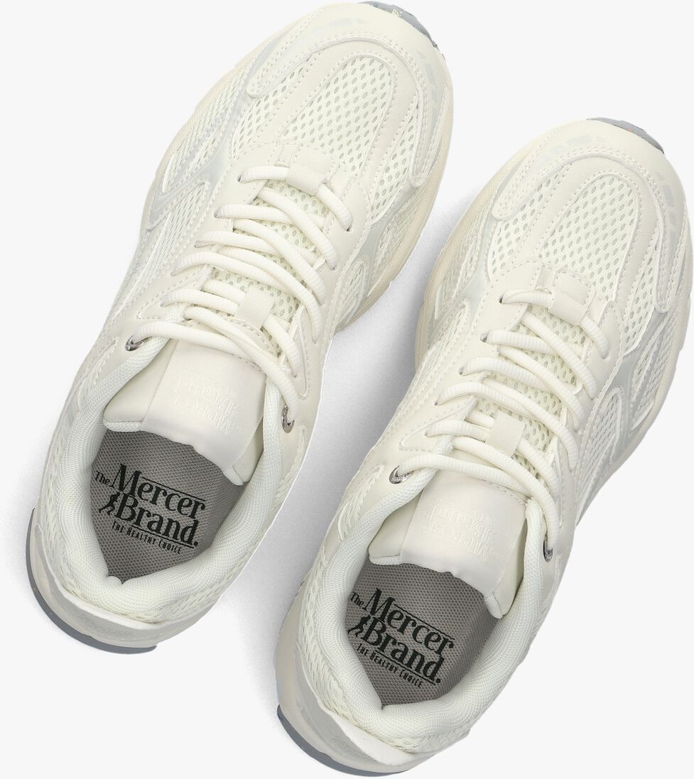witte mercer amsterdam lage sneakers the re-run speed