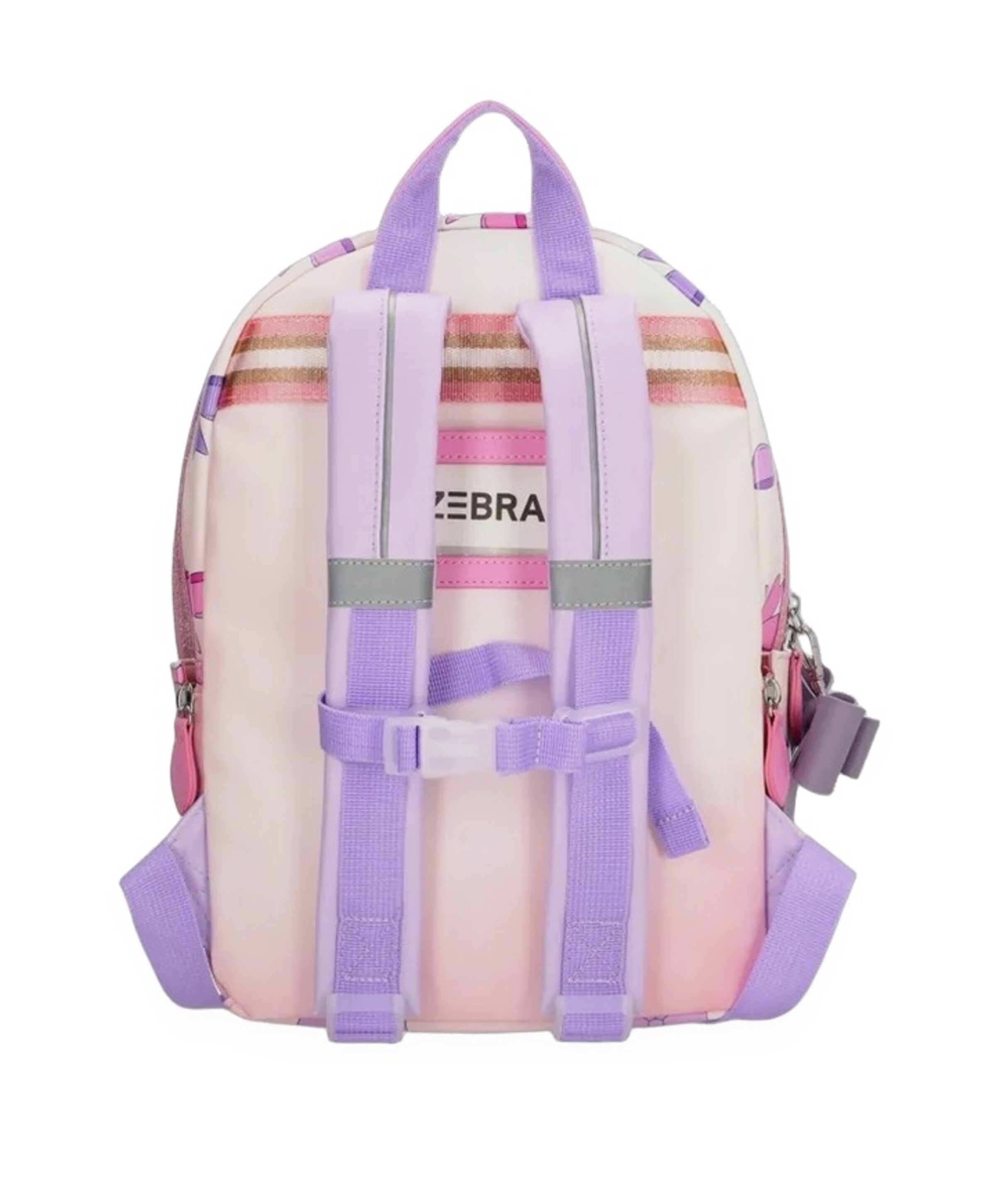 Zebra Meisjes tas roze