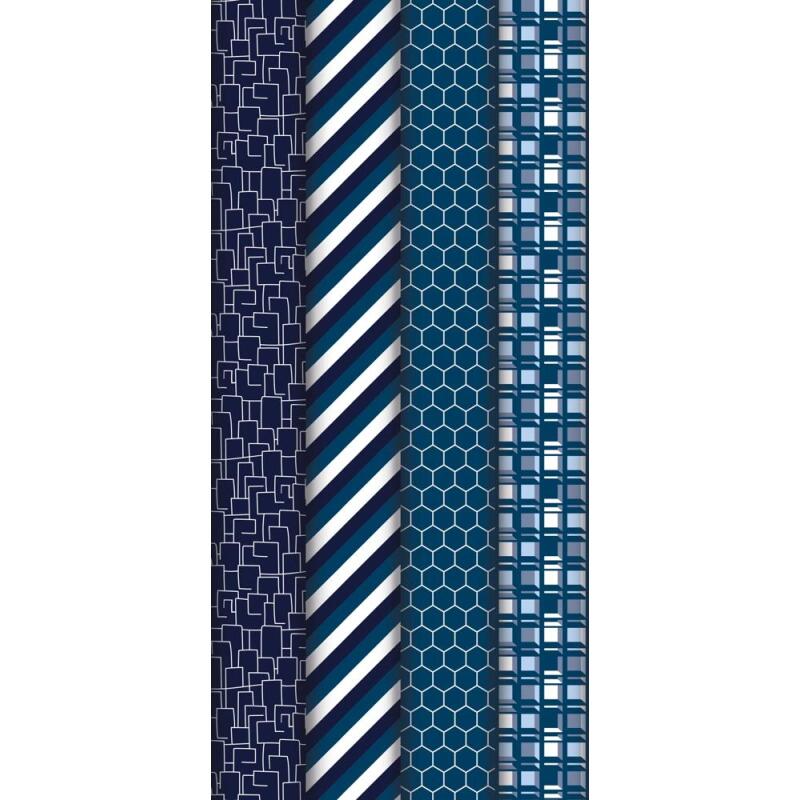 Excellia 80g, Blue line 2x0,70m, en carton prés. de 30rlx - Assortiment