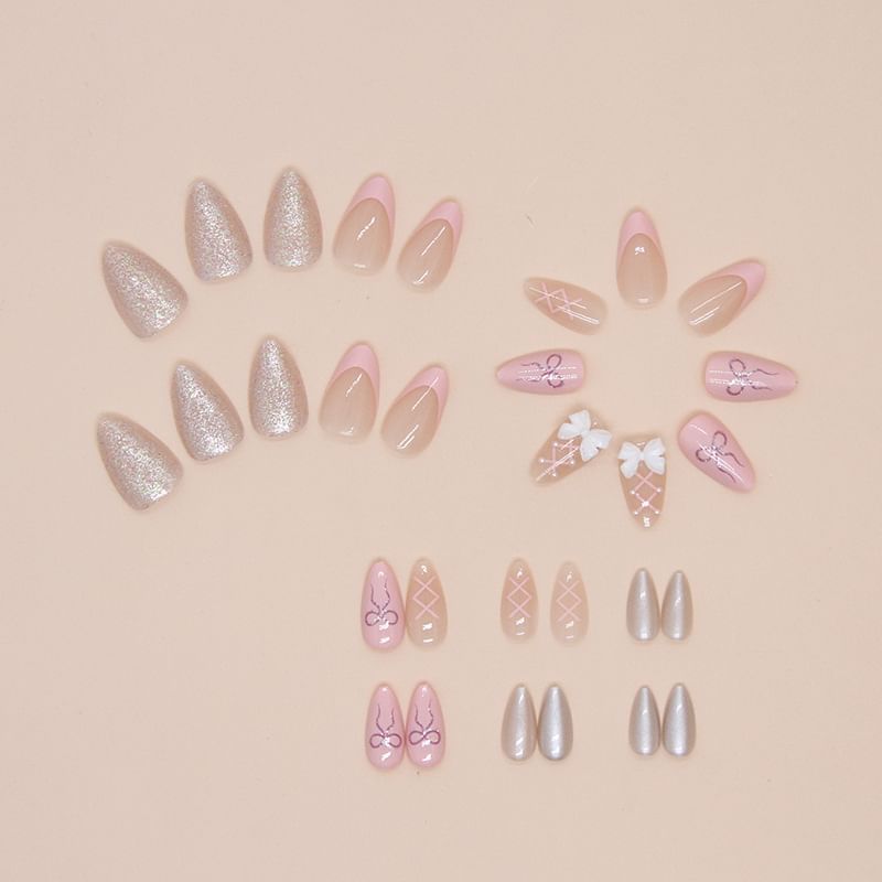 Candyvina - Bow Press On Nail