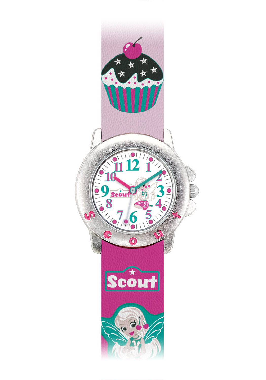 Scout Kinderuhr Cupcake 393.036