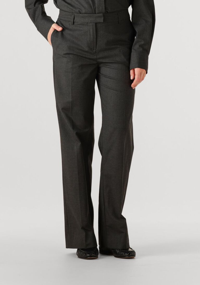 donkergrijze herskind pantalon jack low waist pants