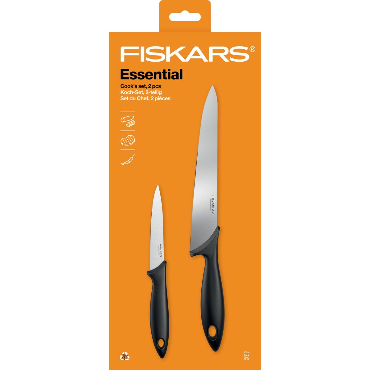 Essential knivsett 2 deler