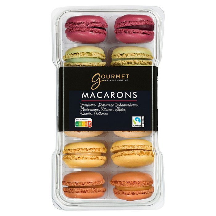 GOURMET FINEST CUISINE Macarons 144 g, Fruchtig