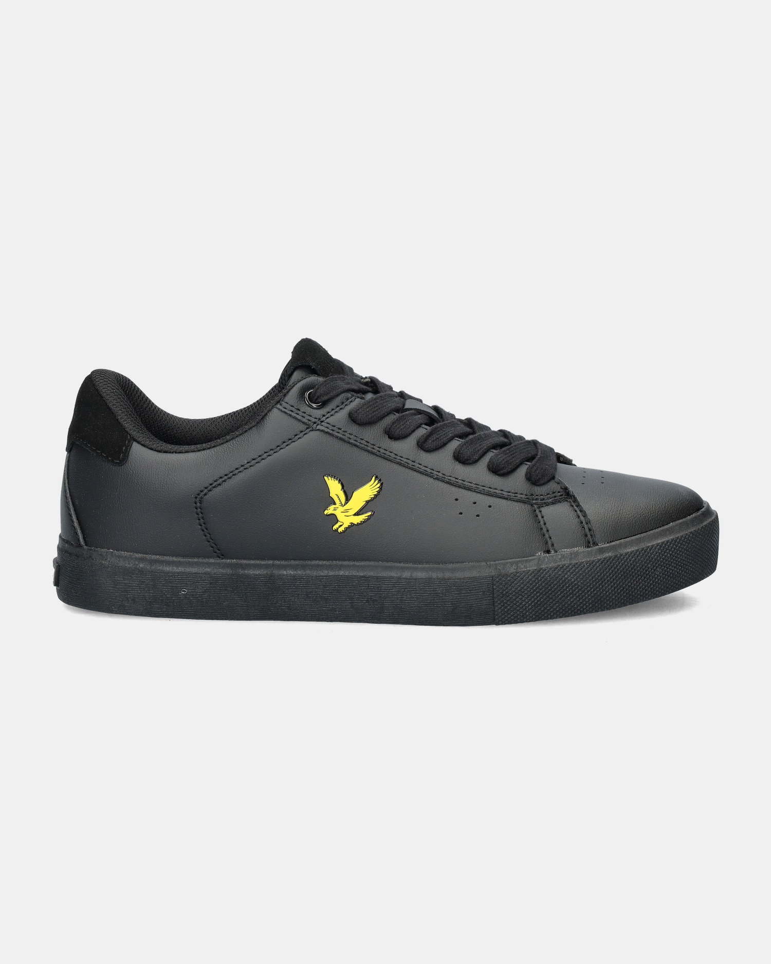 Lyle & Scott Whitburn Lage sneakers  - zwart