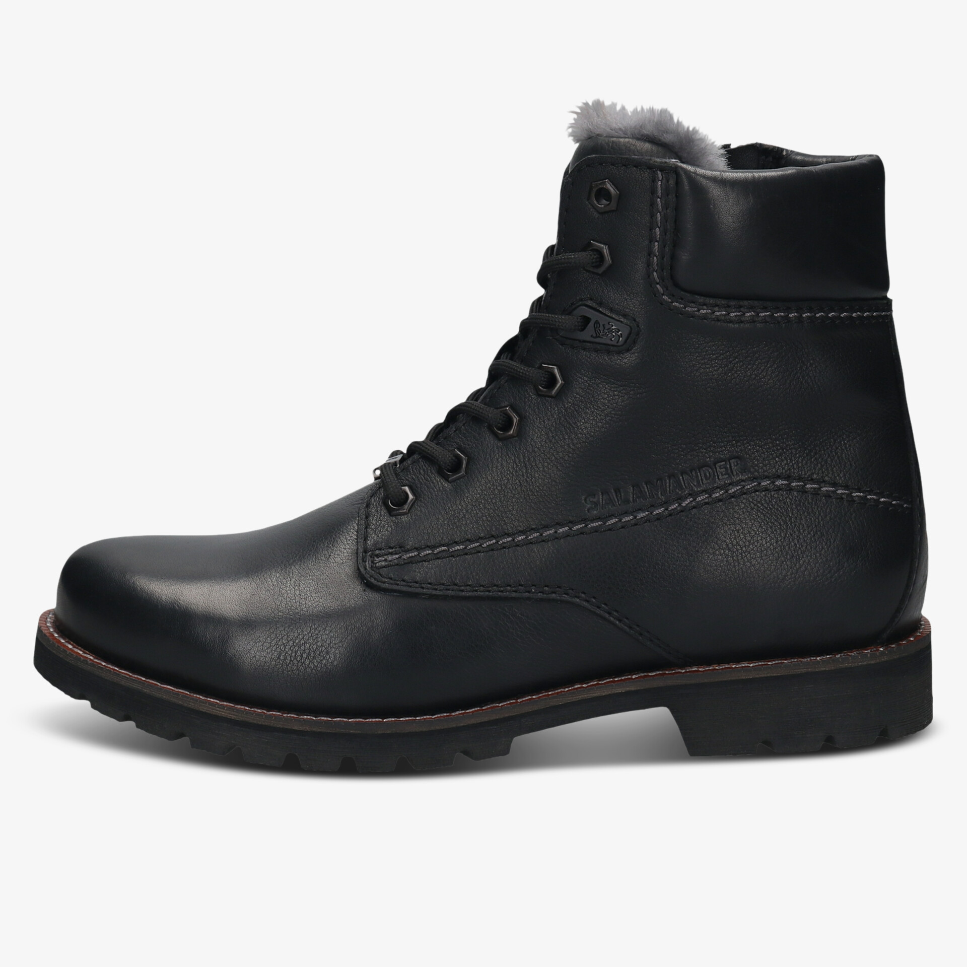 SALAMANDER Herren Winterstiefel schwarz