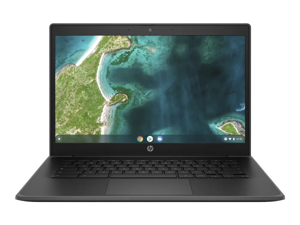 HP Fortis 14 G10 Chromebook - 180° hængselsdesign - Intel Celeron - N4500 / op til 2.8 GHz - Chrome OS - UHD Graphics - 4 GB RAM - 32 GB eMMC - 14
