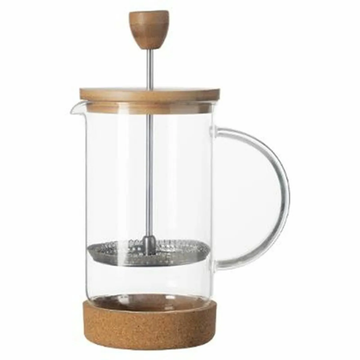 Cafetière en Bambou Nature 60cl - Sans Marque