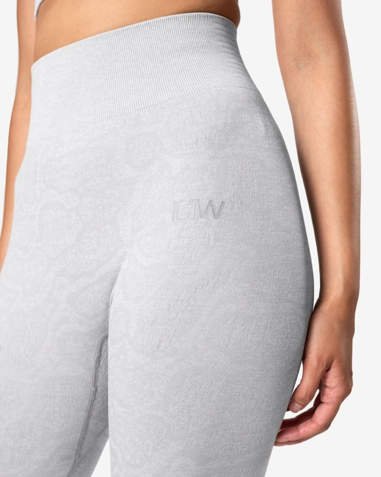 ICIW<br>Snake Seamless Tights Light Grey - XS