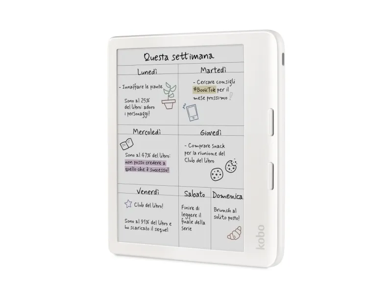 Kobo Libra Colour - eBook læser - 32 GB - 7