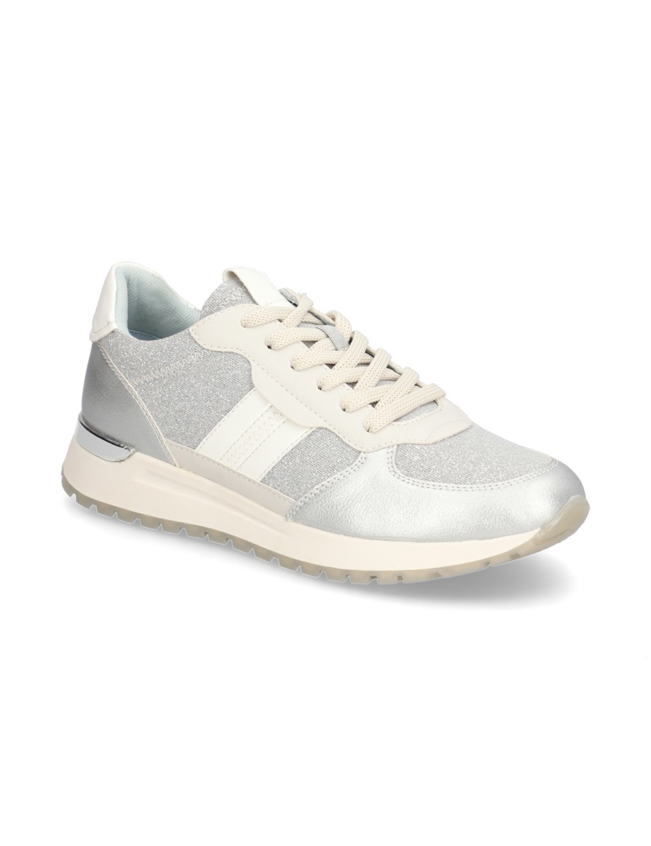 Lederkombination Sneaker