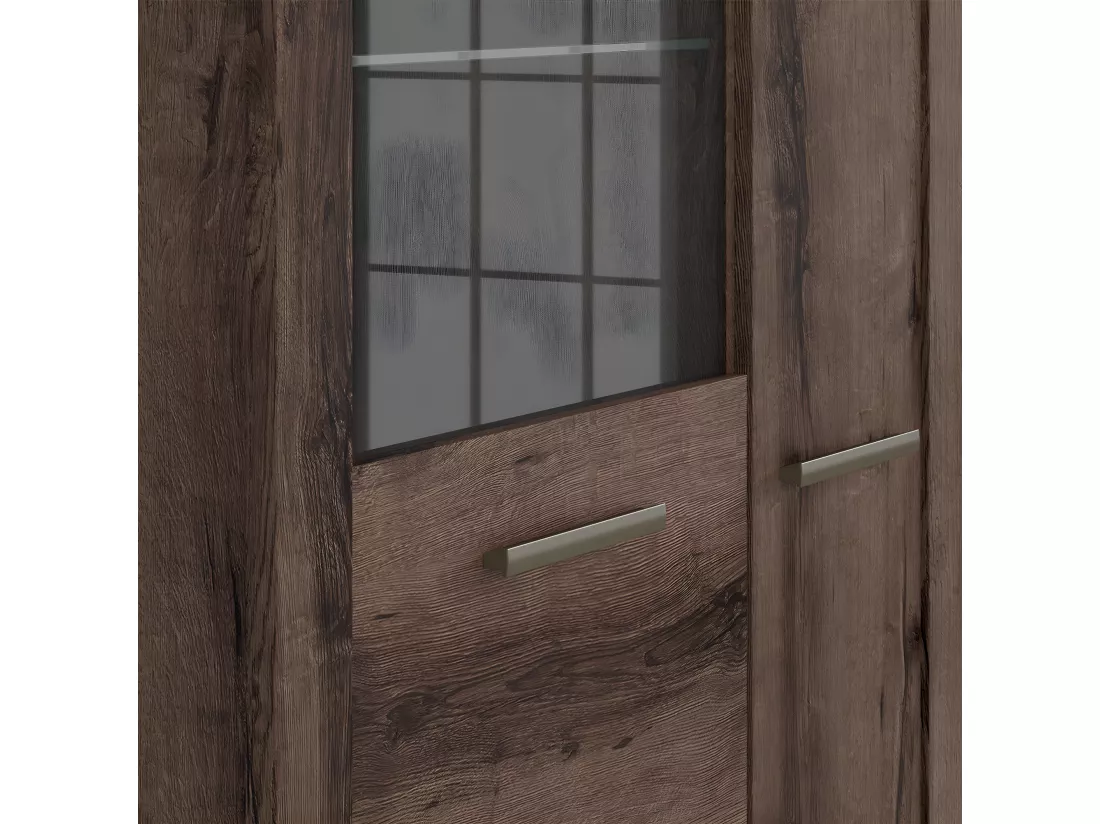 Vaisselier 2 portes Adam Bois foncé