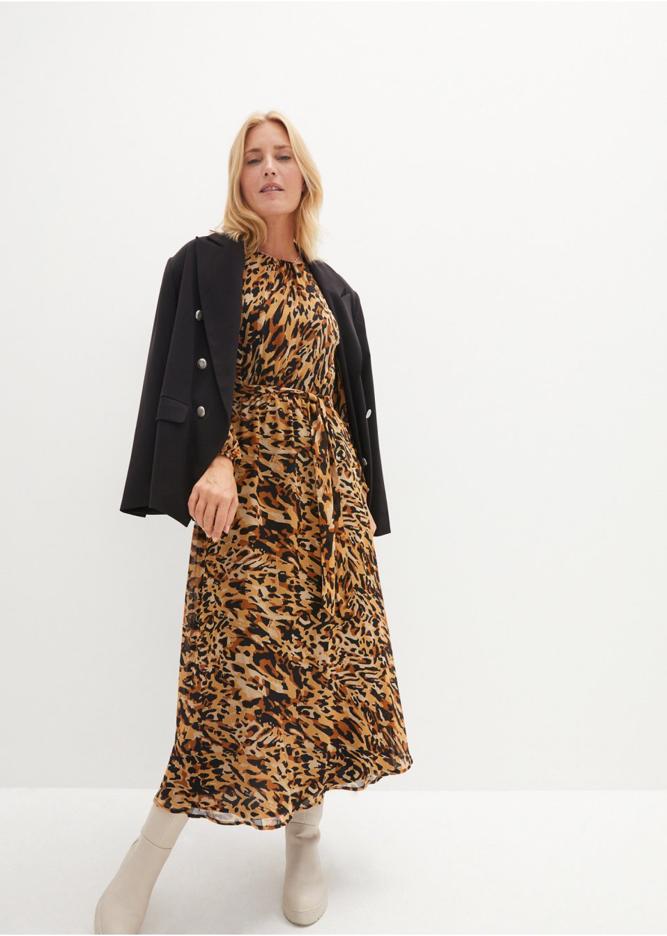 Robe en chiffon