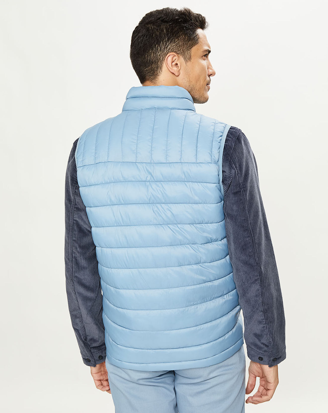 Dockers Veste légère  Lightweight Nylon Packable bleue