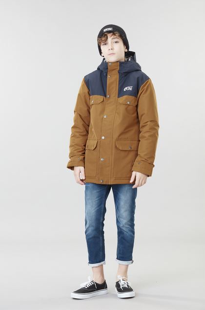 Picture Adama Jacket Dark Golden / Dark Blue